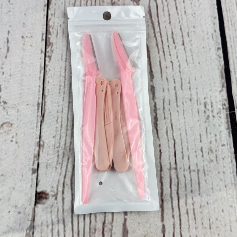 2 Pcs Eyebrow Razors Facial Hair Shaver Trimmer Face Hair Removal Safety Shaper